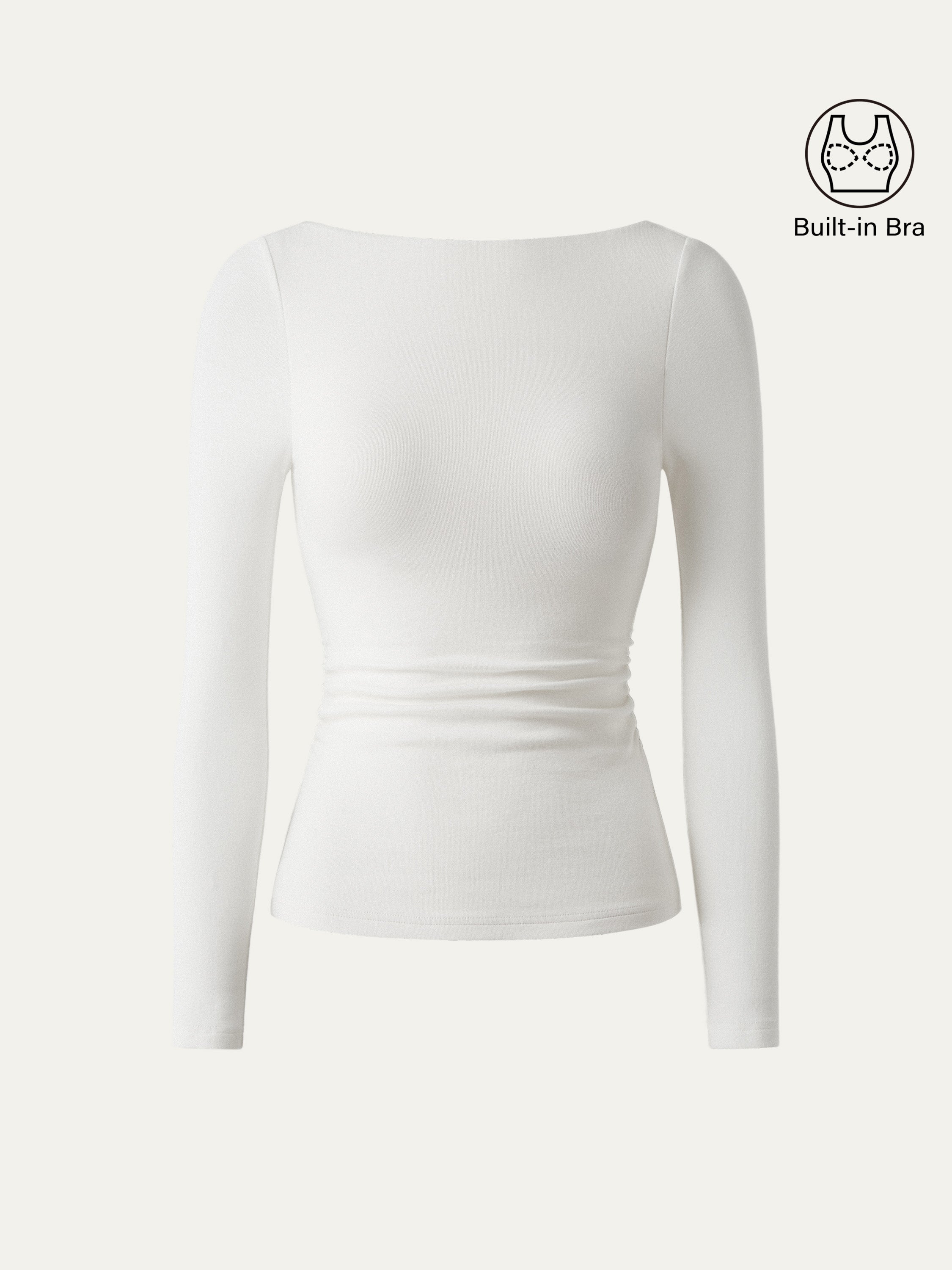 Open-Back Bandless Bra Top