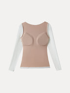 Open-Back Bandless Bra Top