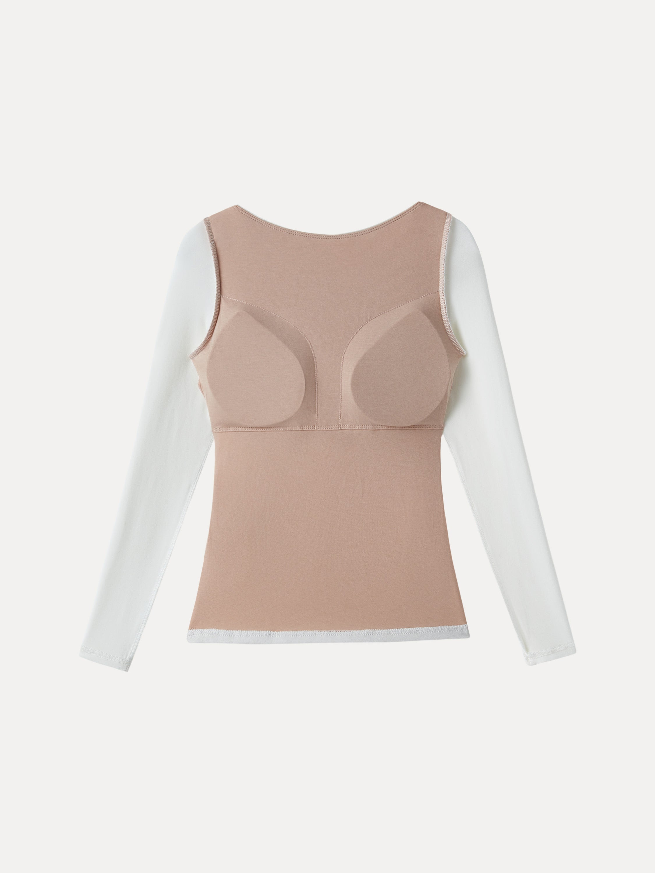 Open-Back Bandless Bra Top