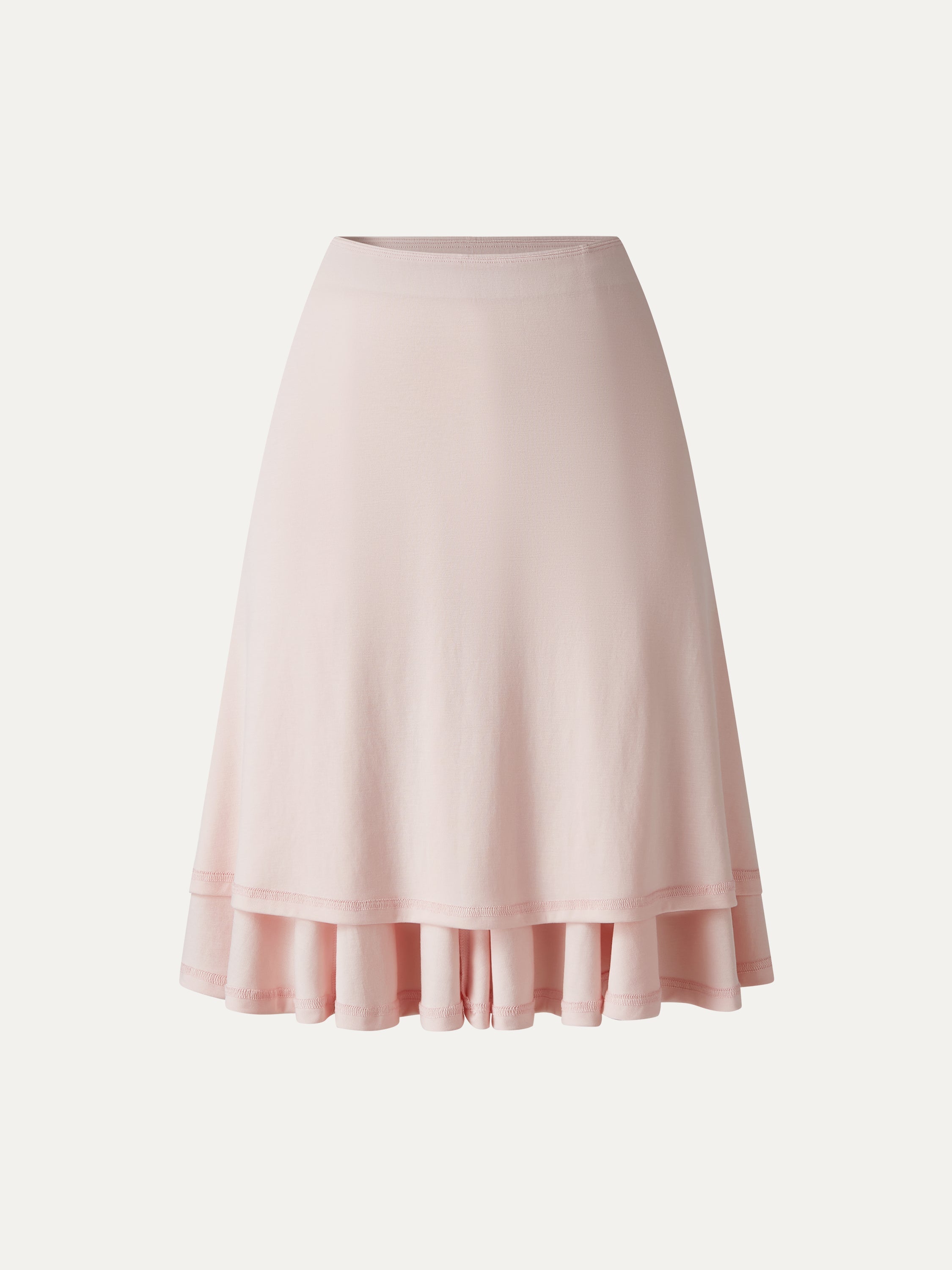 Lyocell Mermaid Hem Knee-Length Skirt