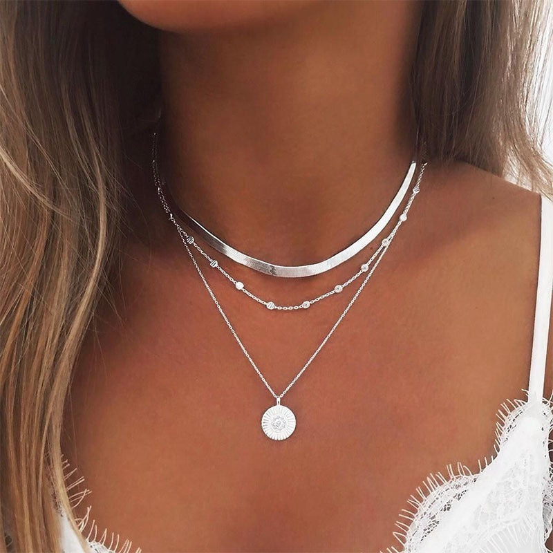 Multi-layer Pendant Necklace