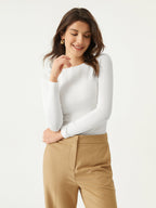 Open-Back Bandless Bra Top