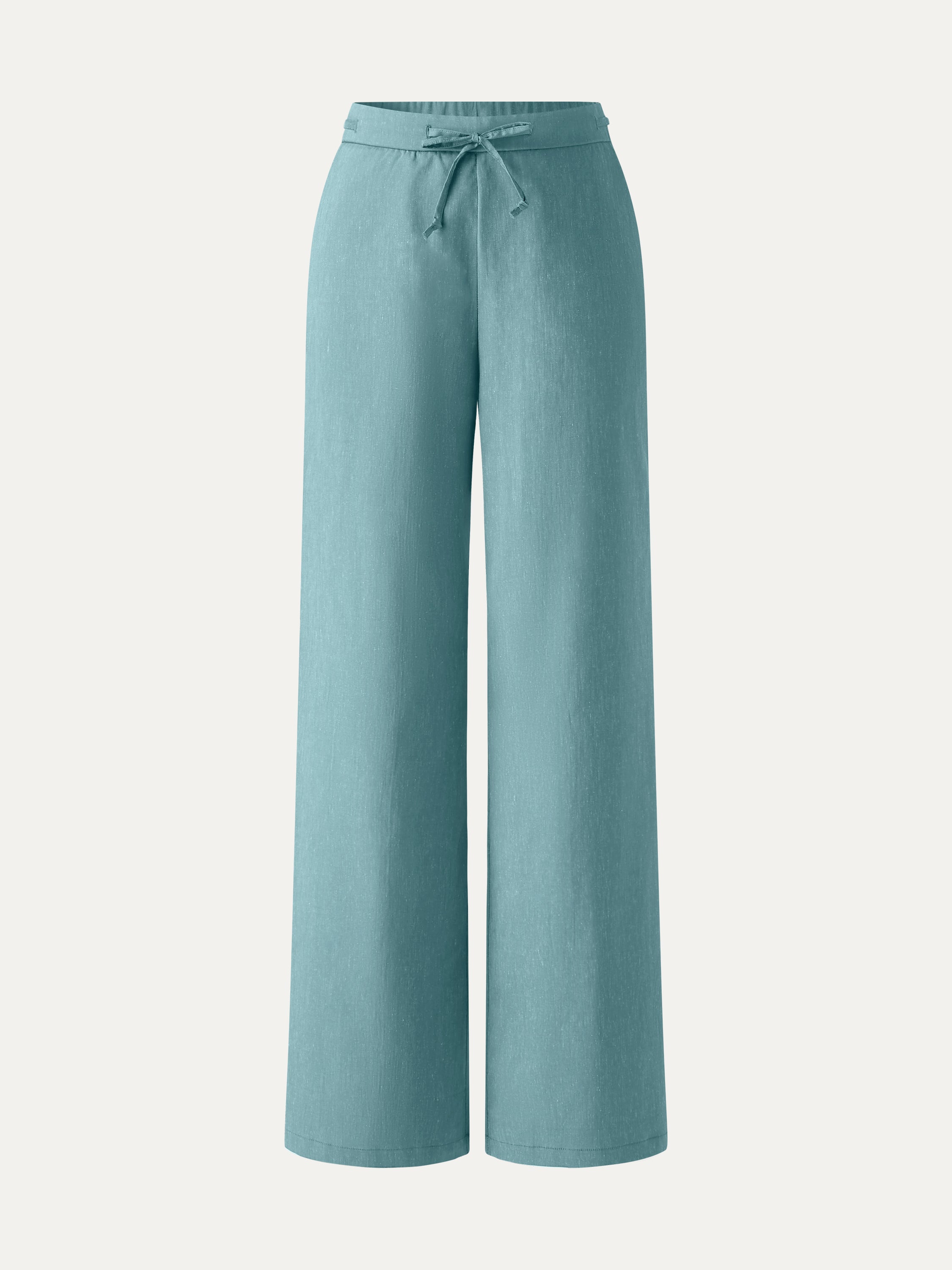 Drawstring Wide Leg Pant with Pockets