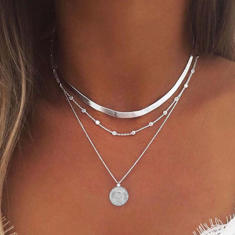 Multi-layer Pendant Necklace