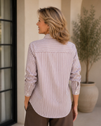 Charlotte Striped Blouse