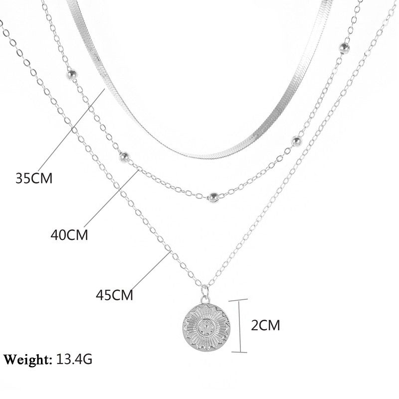 Multi-layer Pendant Necklace