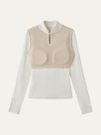 Mandarin Collar Frog Button Bra Top Limited Edition