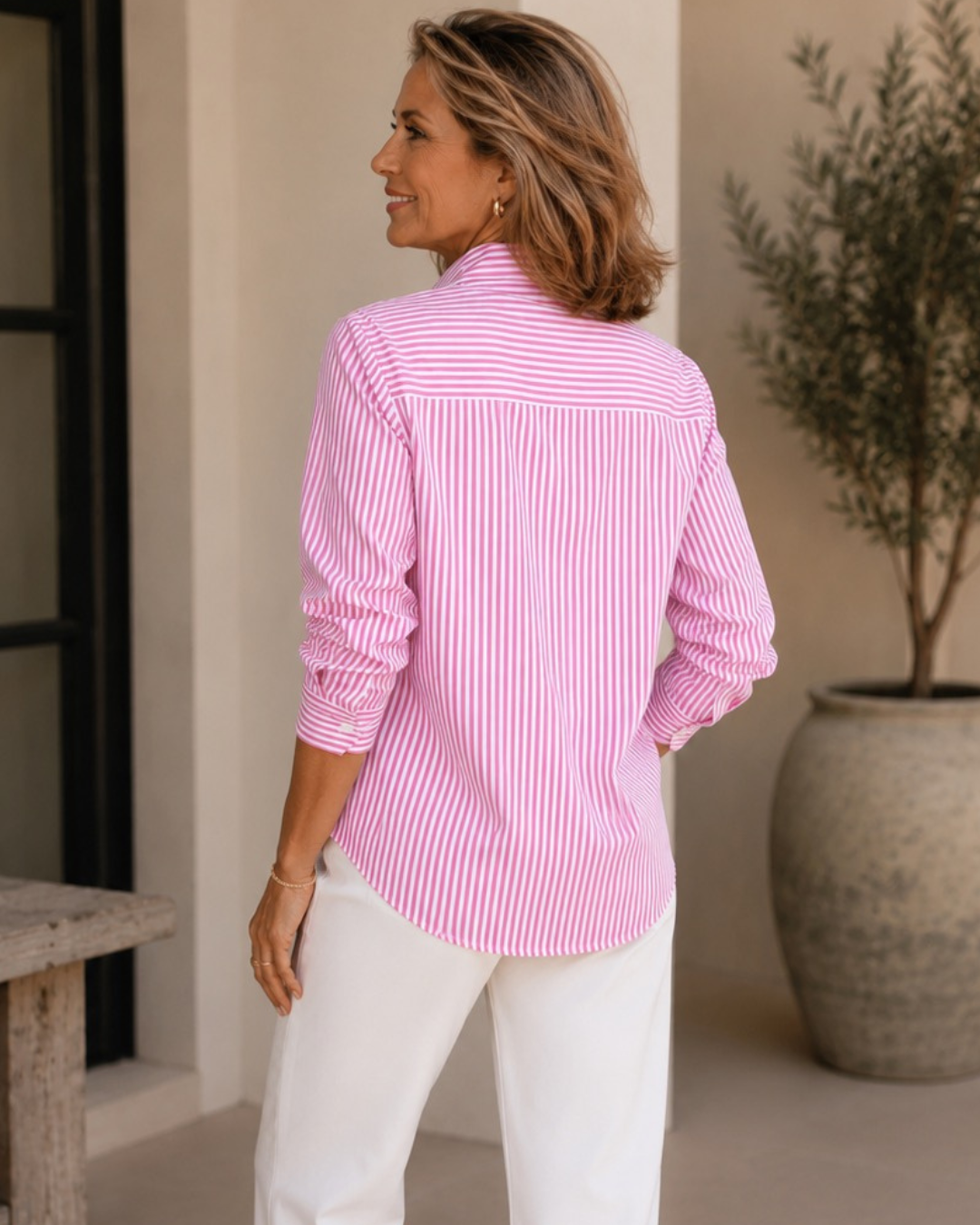 Charlotte Striped Blouse