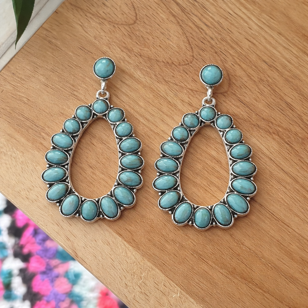 Esther | Turquoise Earrings