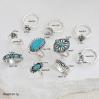 Dakota | 10-Piece Western Ring Set