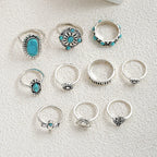 Dakota | 10-Piece Western Ring Set