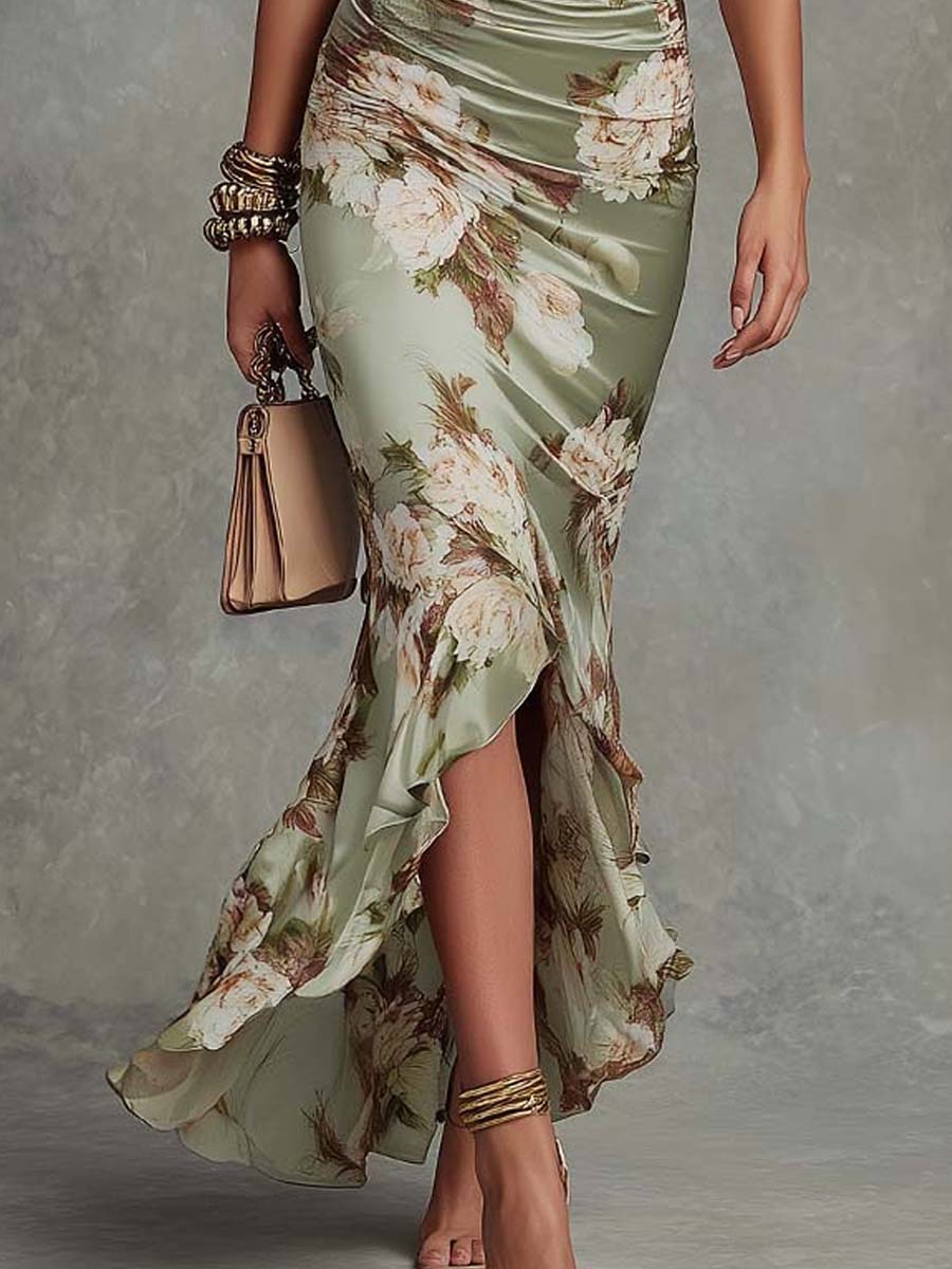 Anna - Asymmetrical long dress