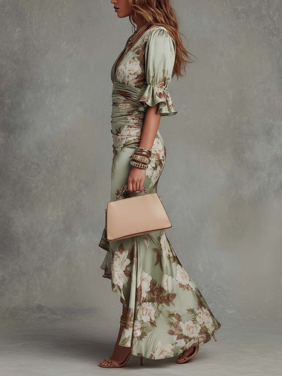 Anna - Asymmetrical long dress