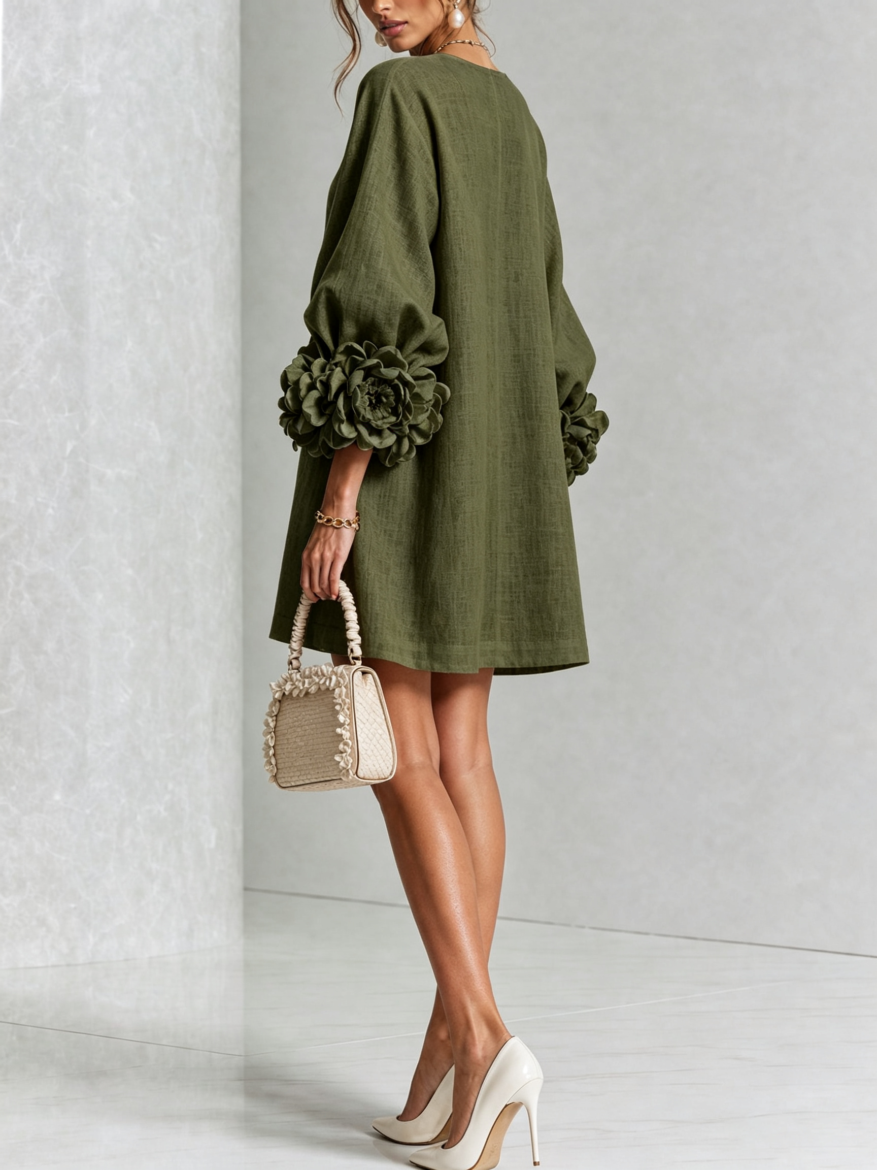 Rosalie - Button-Down Mini Dress