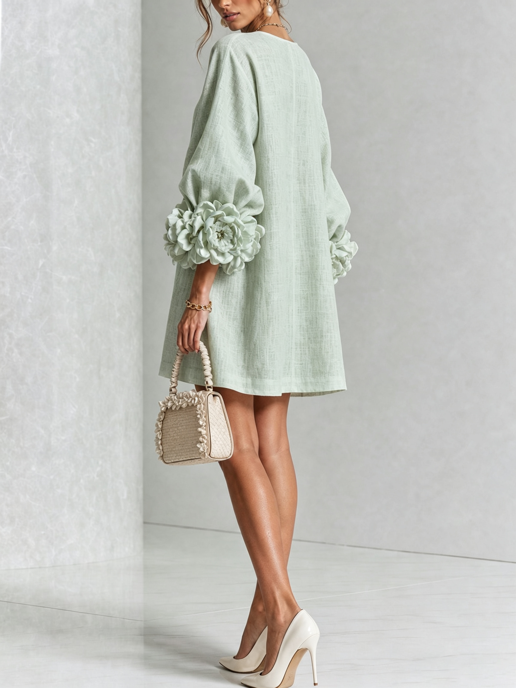 Rosalie - Button-Down Mini Dress