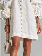 Rosalie - Button-Down Mini Dress