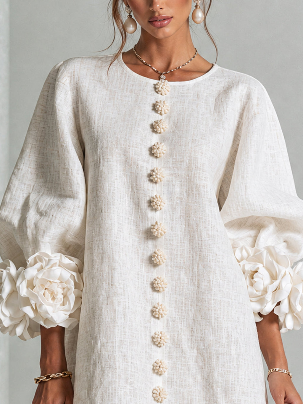 Rosalie - Button-Down Mini Dress
