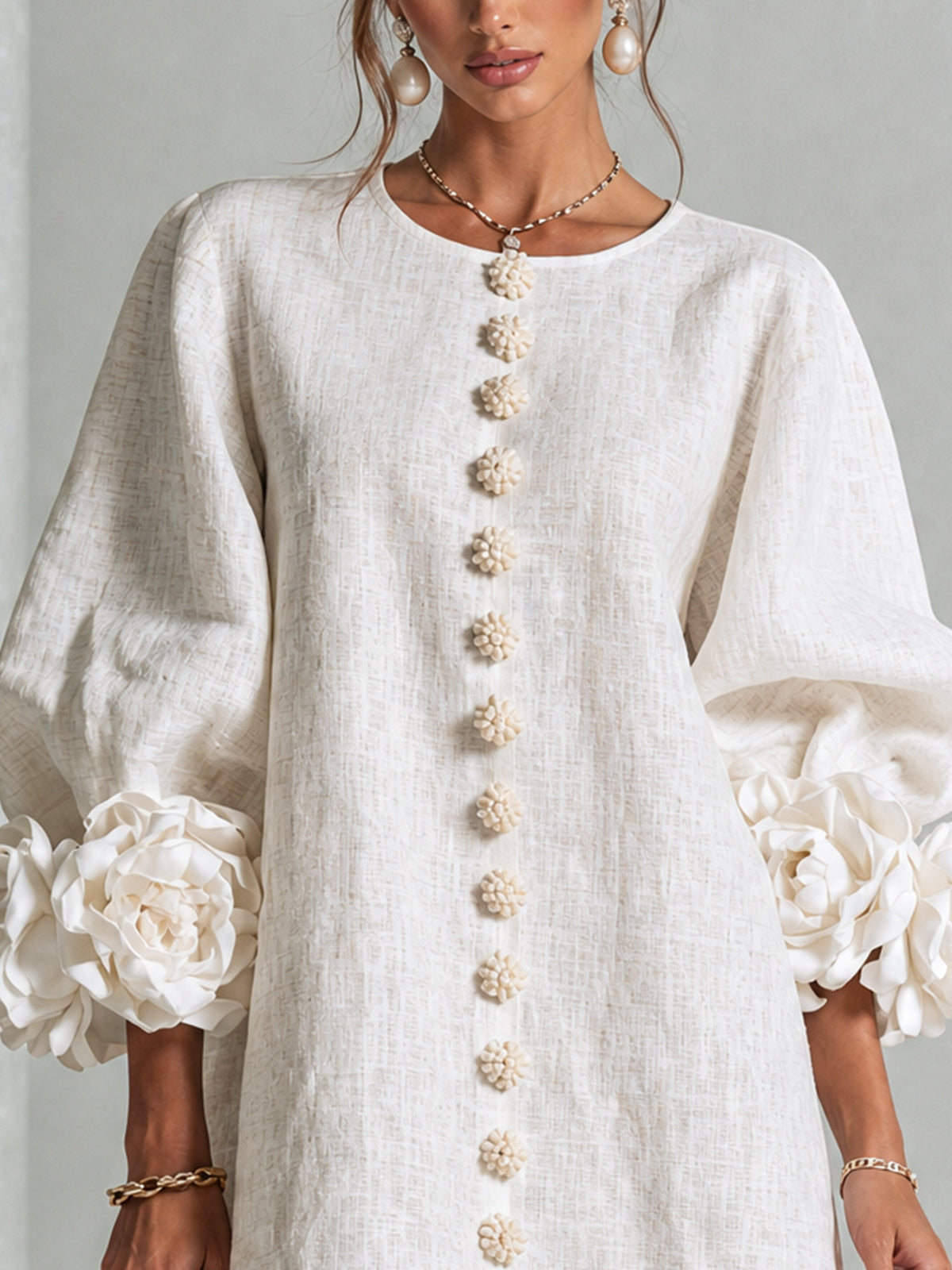 Rosalie - Button-Down Mini Dress